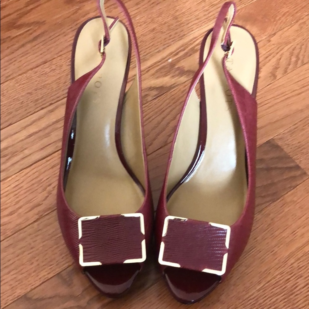 Brand New Talbots Maroon Heels!